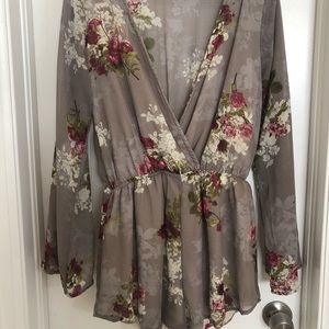 Floral Romper